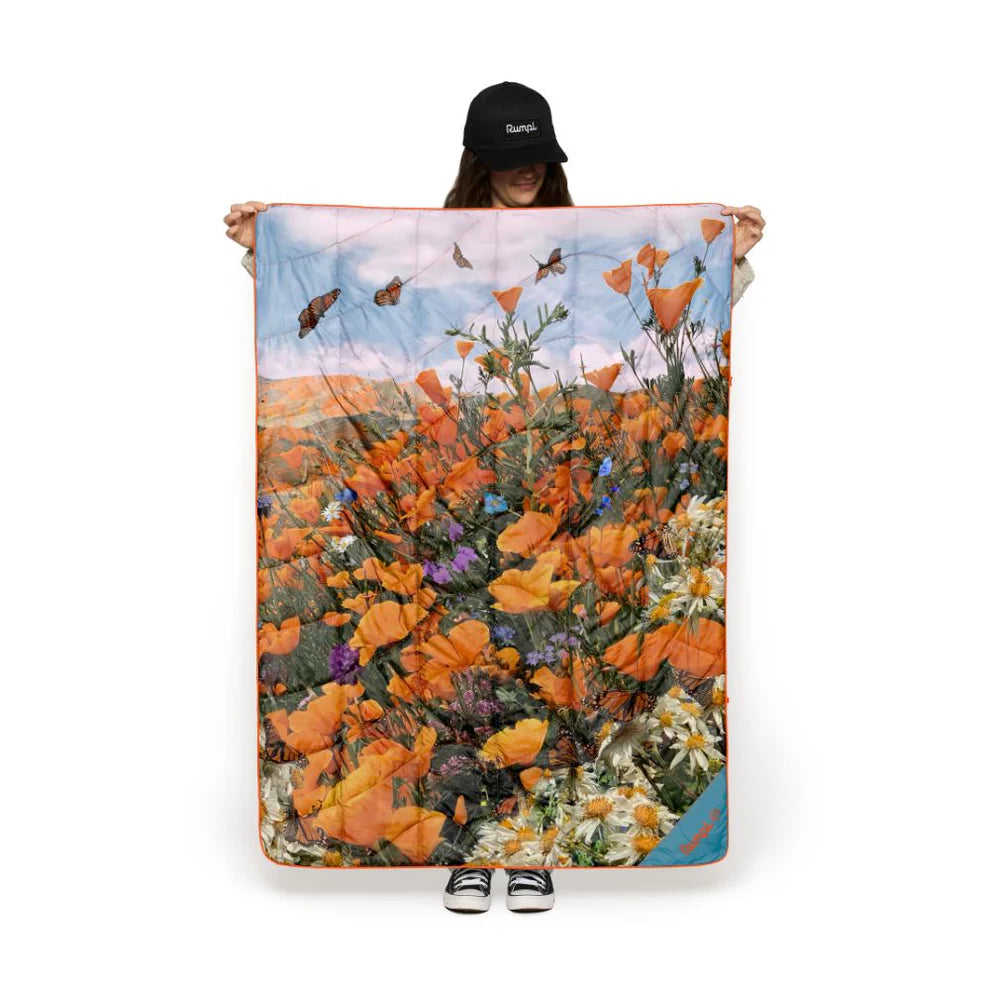 Travel Puffy Blanket - Superbloom