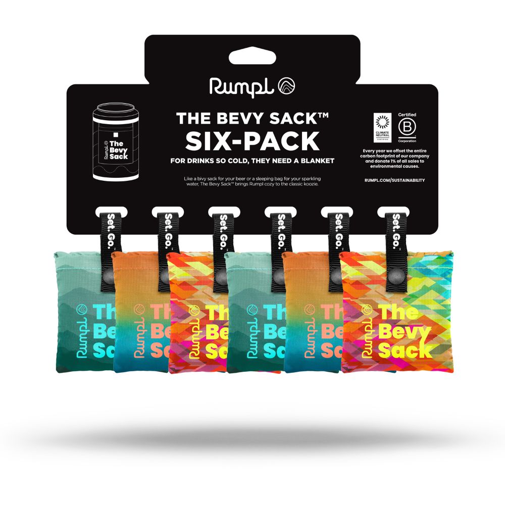 Rumpl Bevy Sack™ - Assorted Six Pack Bevy Sack - Assorted Six Pack | Rumpl Blankets for Everywhere Bevy Sack