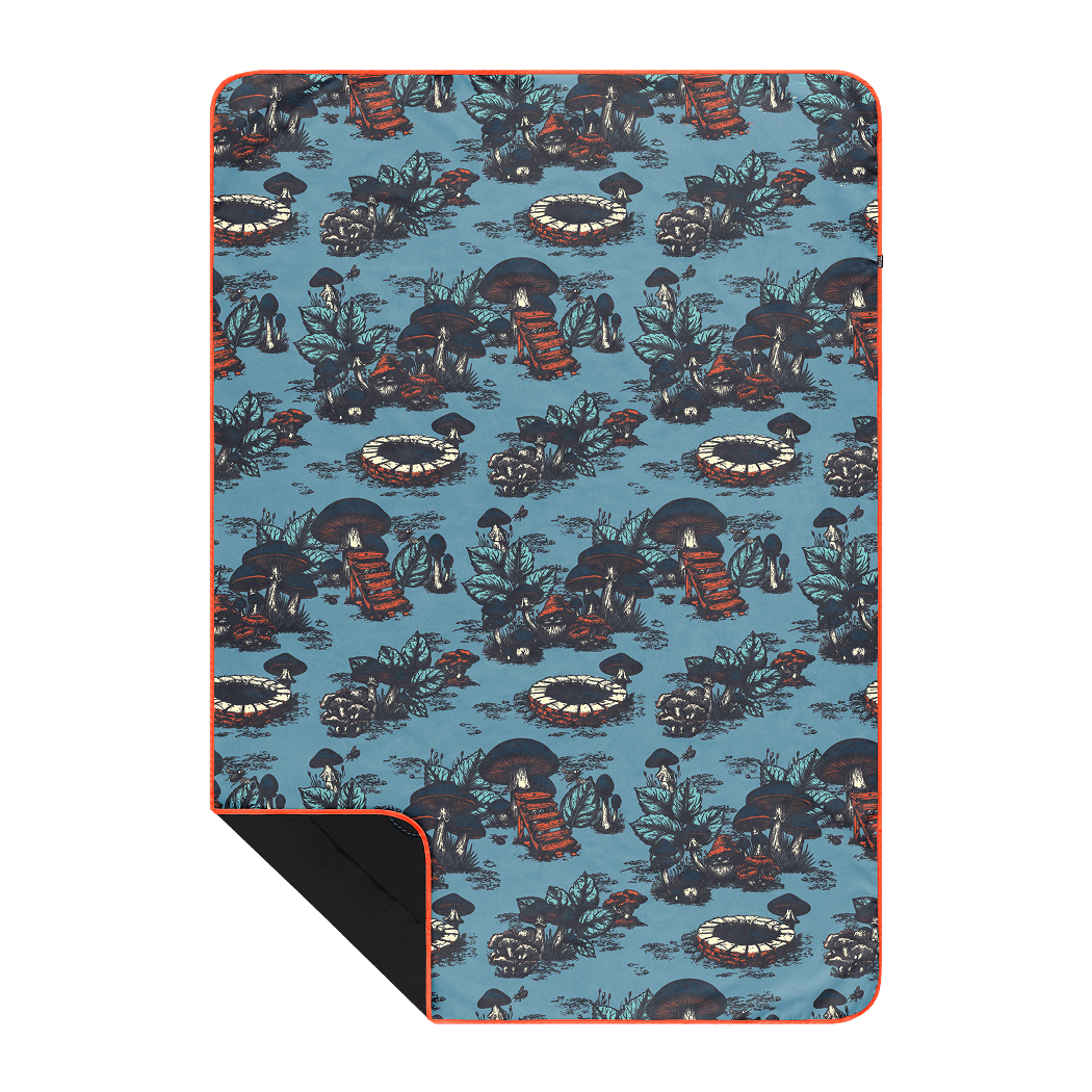 Rumpl Everywhere Mat - Magic Mushrooms Everywhere Mat - Magic Mushrooms | Rumpl Blankets For Everywhere Everywhere Mat