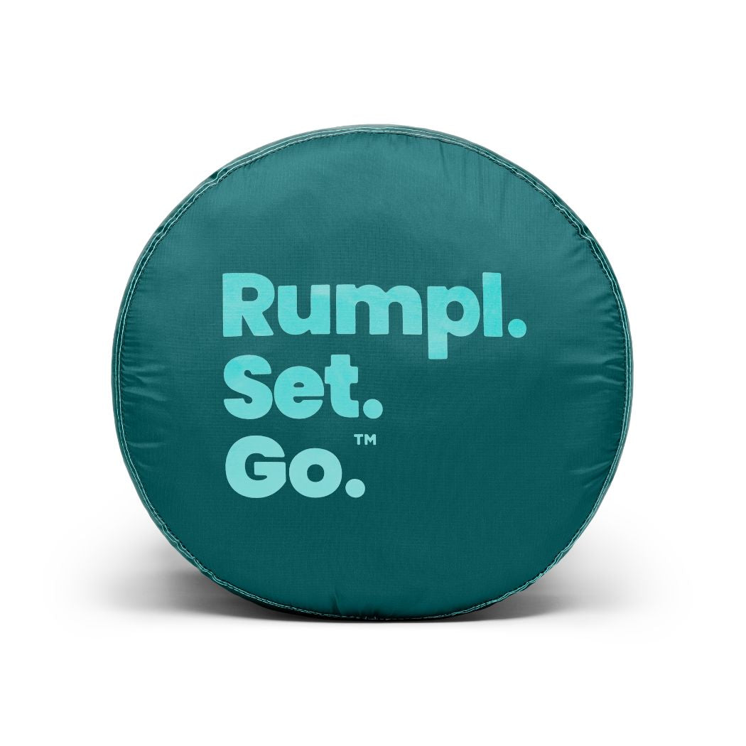 Rumpl Fleece Puffy 2 Person Blanket - Jade Fade Fleece Puffy 2 Person Blanket - Jade Fade | Rumpl Blankets For Everywhere Printed Fleece Puffy