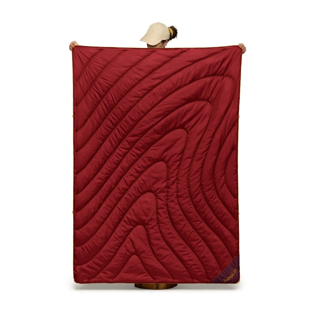 Rumpl Original Puffy Blanket - Cherry Desert Cheers Original Puffy Blanket - Cherry Desert Cheers | Rumpl Blankets For Everywhere Printed Original