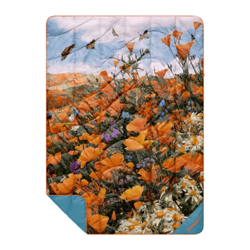 Travel Puffy Blanket - Superbloom