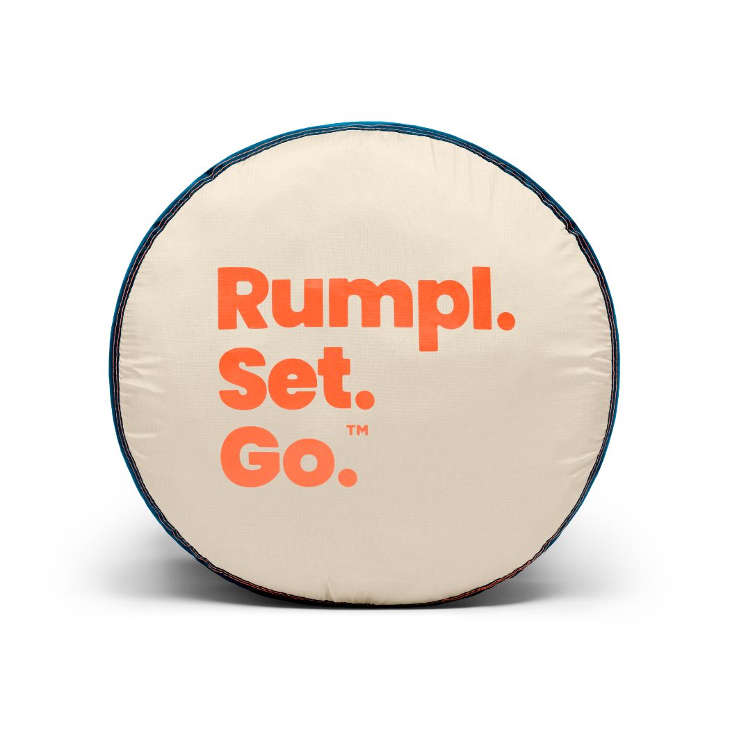 Rumpl Fleece Puffy 2 Person Blanket - Seascape Cream Fleece Puffy 2 Person Blanket - Seascape Cream | Rumpl Blankets For Everywhere Solid Fleece Puffy