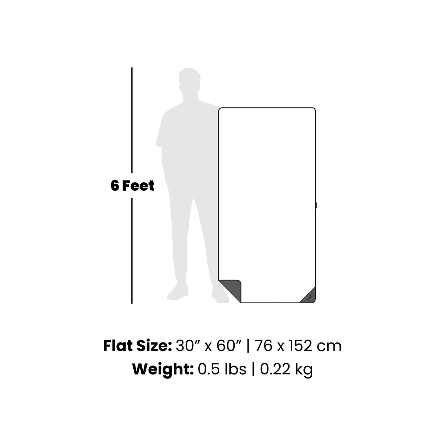 Rumpl Tech Towel - Aqua Tropics Tech Towel - Aqua Tropics | Rumpl Blankets For Everywhere Tech Towel