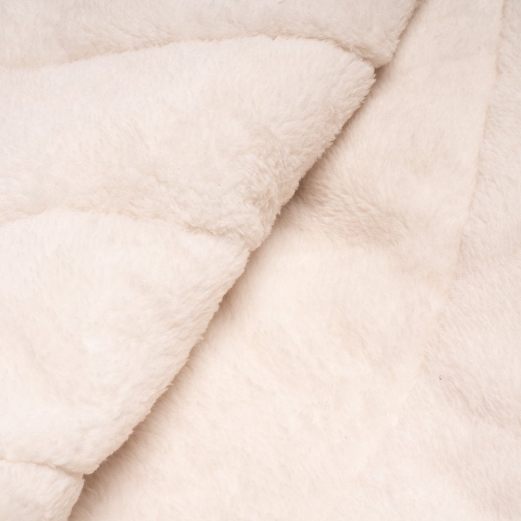 Sherpa Puffy Blanket - Forest Rays