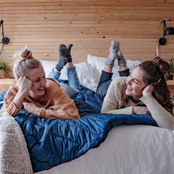 Sherpa Puffy Blanket - Deepwater - Rumpl Canada