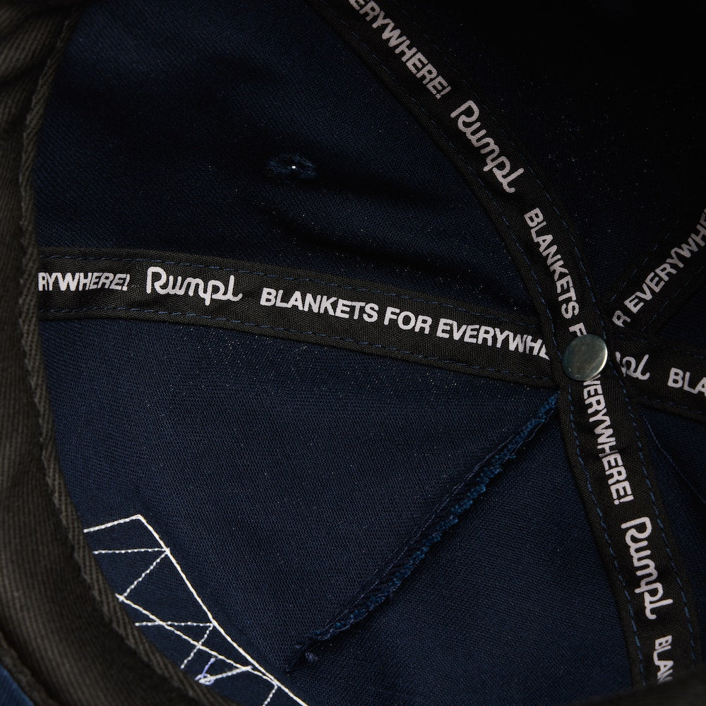 Rumpl Unstructured Snapback Hat - Deepwater Ocean Fade Apparel