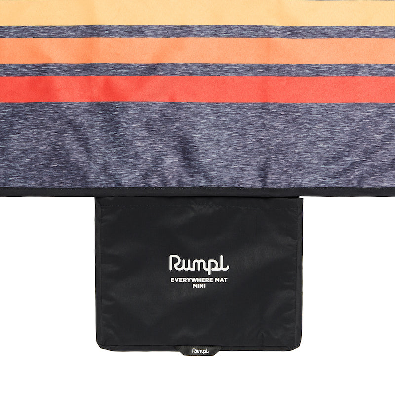 Rumpl Everywhere Mat Mini - Coast Retro Rays Everywhere Mat - Coast Retro Rays | Rumpl Blankets For Everywhere Everywhere Mat