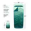 Wrap Sack 20° Sleeping Bag - Cascade Fade