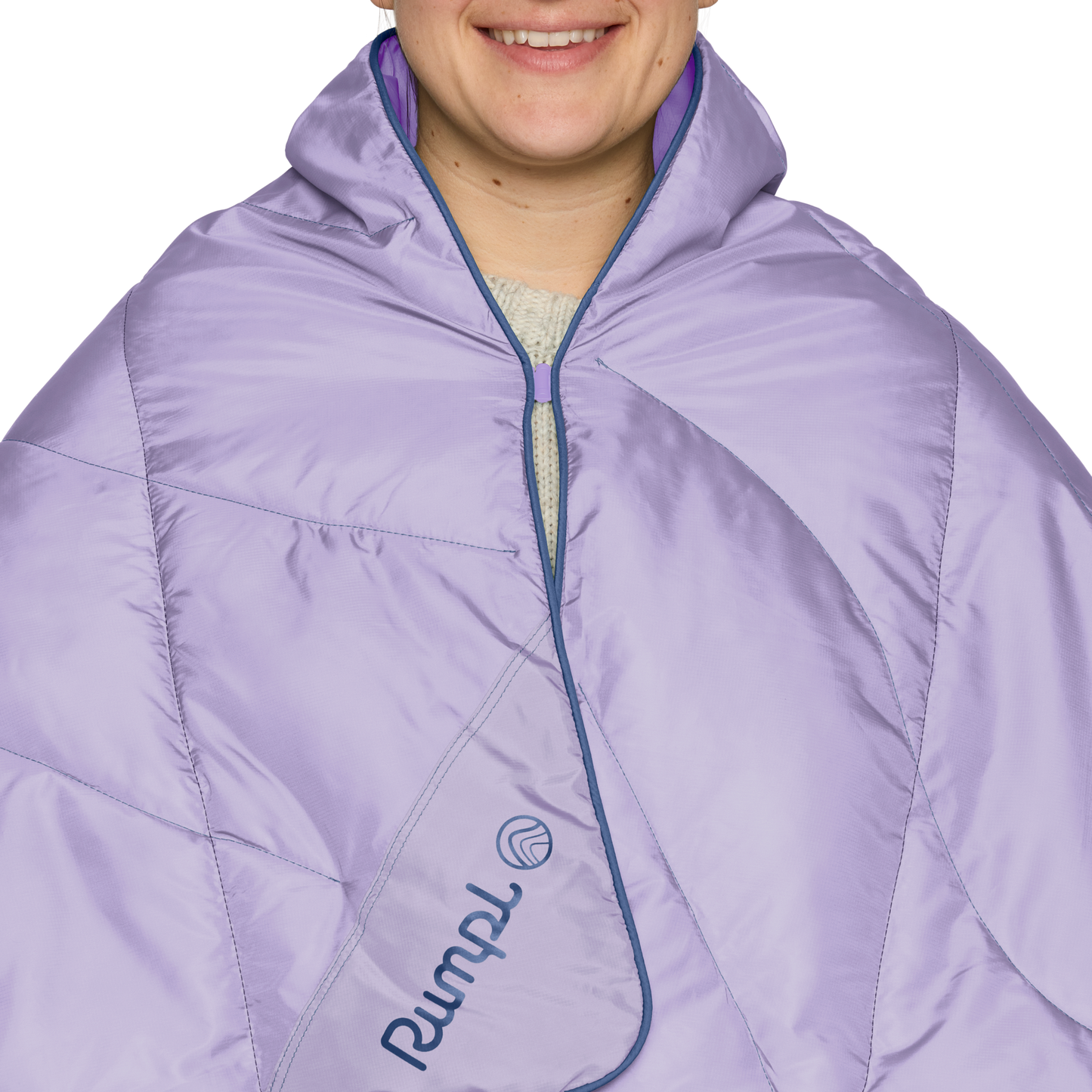 Travel Puffy Blanket - Lavender