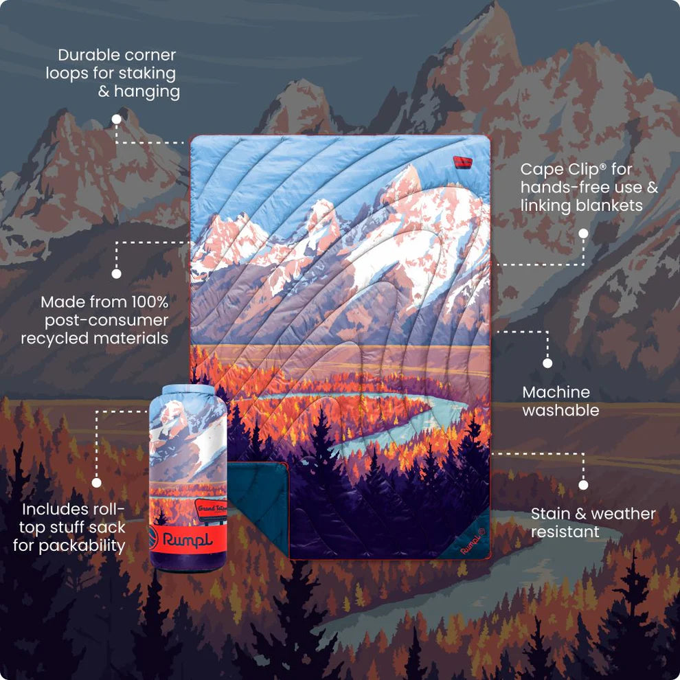Original Puffy Blanket - Grand Teton National Park