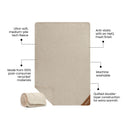 Rumpl Après Fleece Blanket - Natural Cream Après Fleece Blanket - Natural Cream | Rumpl Blankets For Everywhere Après Fleece