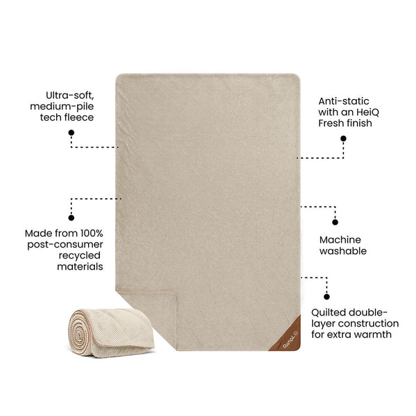 Rumpl Après Fleece Blanket - Natural Cream Après Fleece Blanket - Natural Cream | Rumpl Blankets For Everywhere Après Fleece