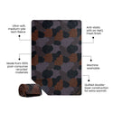 Rumpl Après Fleece Blanket - Puzzled Black Après Fleece Blanket - Puzzled Black | Rumpl Blankets For Everywhere Après Fleece
