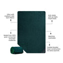 Rumpl Après Fleece 2 Person Blanket - Sea Moss Après Fleece 2 Person Blanket - Sea Moss | Rumpl Blankets For Everywhere Après Fleece