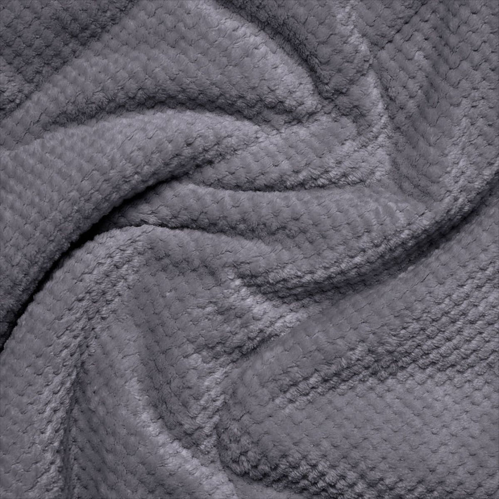 Rumpl Après Fleece Throw Blanket - Charcoal Grey Après Fleece Throw Blanket - Charcoal Grey | Rumpl Blankets For Everywhere Après Fleece