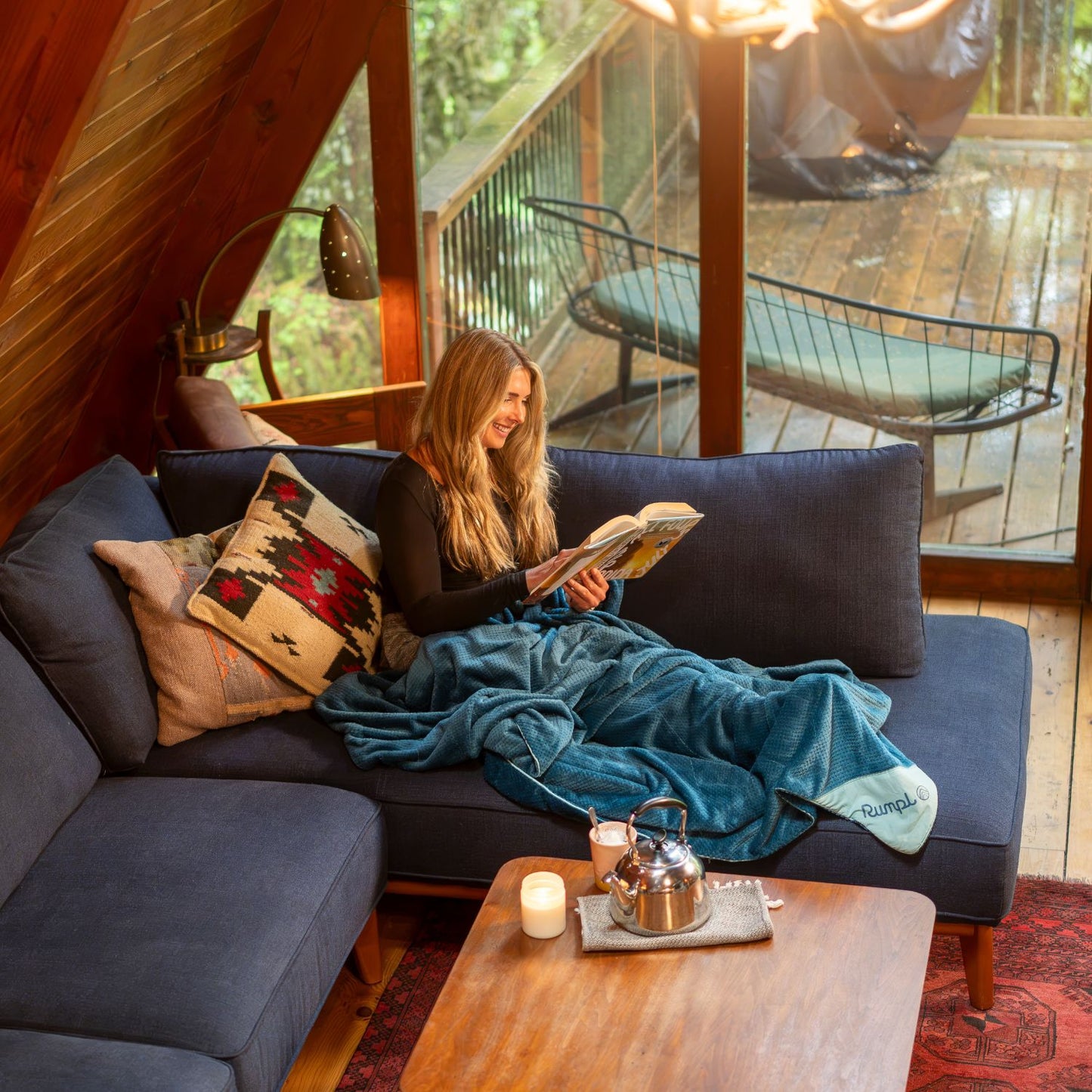 Rumpl Après Fleece Throw Blanket - Sea Moss Après Fleece Throw Blanket - Sea Moss | Rumpl Blankets For Everywhere Après Fleece