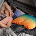 Rumpl The Camp Pillow - Baja Fade The Adjustable Camp Pillow | Rumpl Blankets & Gear Camp Pillow