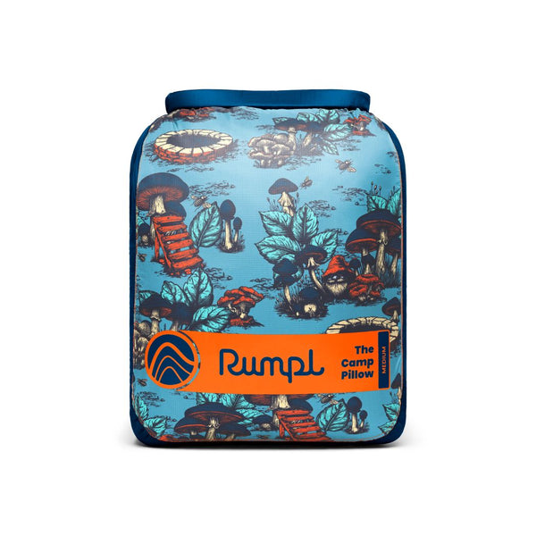 Rumpl The Camp Pillow - Magic Mushrooms The Camp Pillow - Magic Mushrooms | Rumpl Blankets For Everywhere Camp Pillow