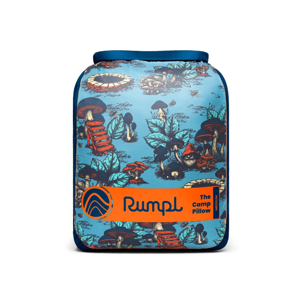 Rumpl The Camp Pillow - Magic Mushrooms The Camp Pillow - Magic Mushrooms | Rumpl Blankets For Everywhere Camp Pillow