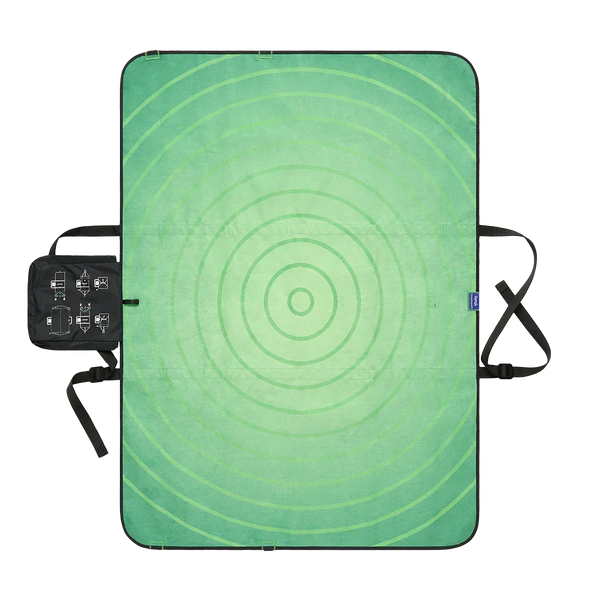 Rumpl The Pack Mat - Nicole McLaughlin - Frog Green Rumpl Pack Mat - Nicole McLaughlin - Frog Green  Everywhere Mat Mini