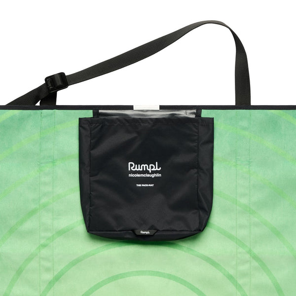 Rumpl The Pack-Mat - Nicole Mclaughlin - Frog Green Rumpl Pack Mat - Nicole Mclaughlin - Frog Green  Everywhere Mat Mini