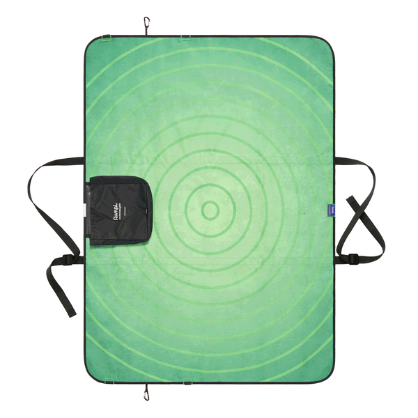 Rumpl The Pack-Mat - Nicole Mclaughlin - Frog Green Rumpl Pack Mat - Nicole Mclaughlin - Frog Green  Everywhere Mat Mini