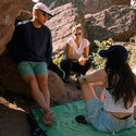 Rumpl The Pack-Mat - Nicole Mclaughlin - Frog Green Rumpl Pack Mat - Nicole Mclaughlin - Frog Green  Everywhere Mat Mini