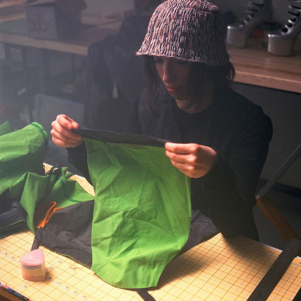 Rumpl The Pack-Mat - Nicole Mclaughlin - Frog Green Rumpl Pack Mat - Nicole Mclaughlin - Frog Green  Everywhere Mat Mini