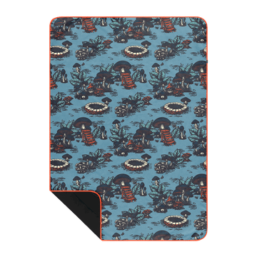 Rumpl Everywhere Mat - Magic Mushrooms Everywhere Mat - Magic Mushrooms | Rumpl Blankets For Everywhere Everywhere Mat