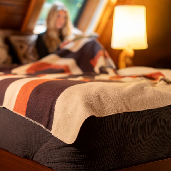 Rumpl Merino Softwool 2 Person Blanket - Quilted Amber Merino Softwool 2 Person Blanket - Quilted Amber | Rumpl Blankets For Everywhere Merino SoftWool