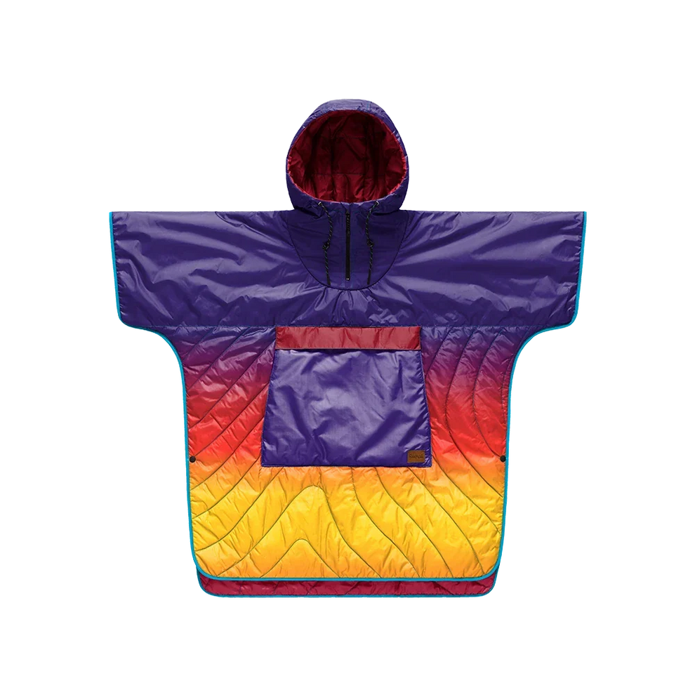 Rumpl Original Puffy Poncho - Pyro Fade Original Puffy Poncho - Pyro Fade | Rumpl Blankets For Everywhere Original Poncho