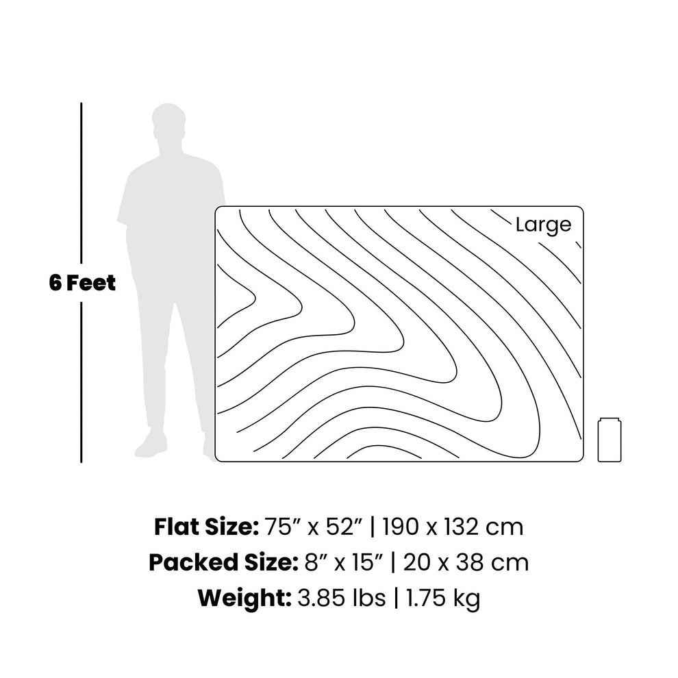 Rumpl Overland Mat - Cherry Fig Overland Mat - Cherry Fig | Rumpl Blankets For Everywhere Overland Mat