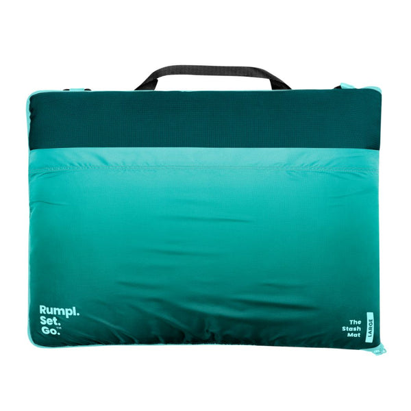 Rumpl Stash Mat - Jade Fade Stash Mat - Jade Fade | Rumpl Blankets For Everywhere Overland Mat