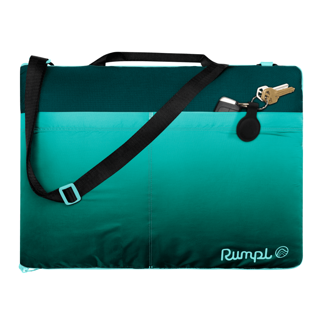 Rumpl Stash Mat - Jade Fade Stash Mat - Jade Fade | Rumpl Blankets For Everywhere Overland Mat