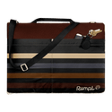 Rumpl Stash Mat - Mocha Mini Stripes Stash Mat - Mocha Mini Stripes | Rumpl Blankets For Everywhere Overland Mat