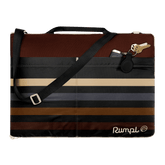 Rumpl Stash Mat - Mocha Mini Stripes Stash Mat - Mocha Mini Stripes | Rumpl Blankets For Everywhere Overland Mat