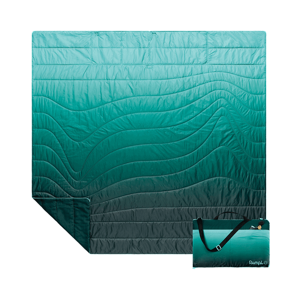 Rumpl Stash Mat XL - Jade Fade Stash Mat XL - Jade Fade | Rumpl Blankets For Everywhere Overland Mat