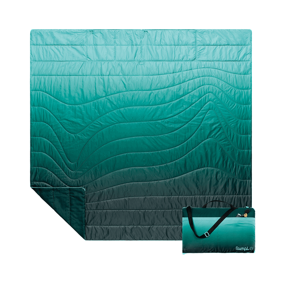 Rumpl Stash Mat XL - Jade Fade Stash Mat XL - Jade Fade | Rumpl Blankets For Everywhere Overland Mat
