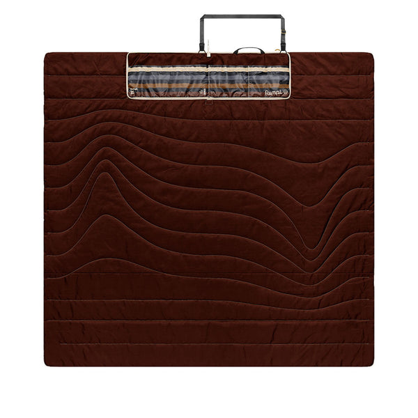 Rumpl Stash Mat XL - Mocha Mini Stripes Stash Mat XL - Mocha Mini Stripes | Rumpl Blankets For Everywhere Overland Mat