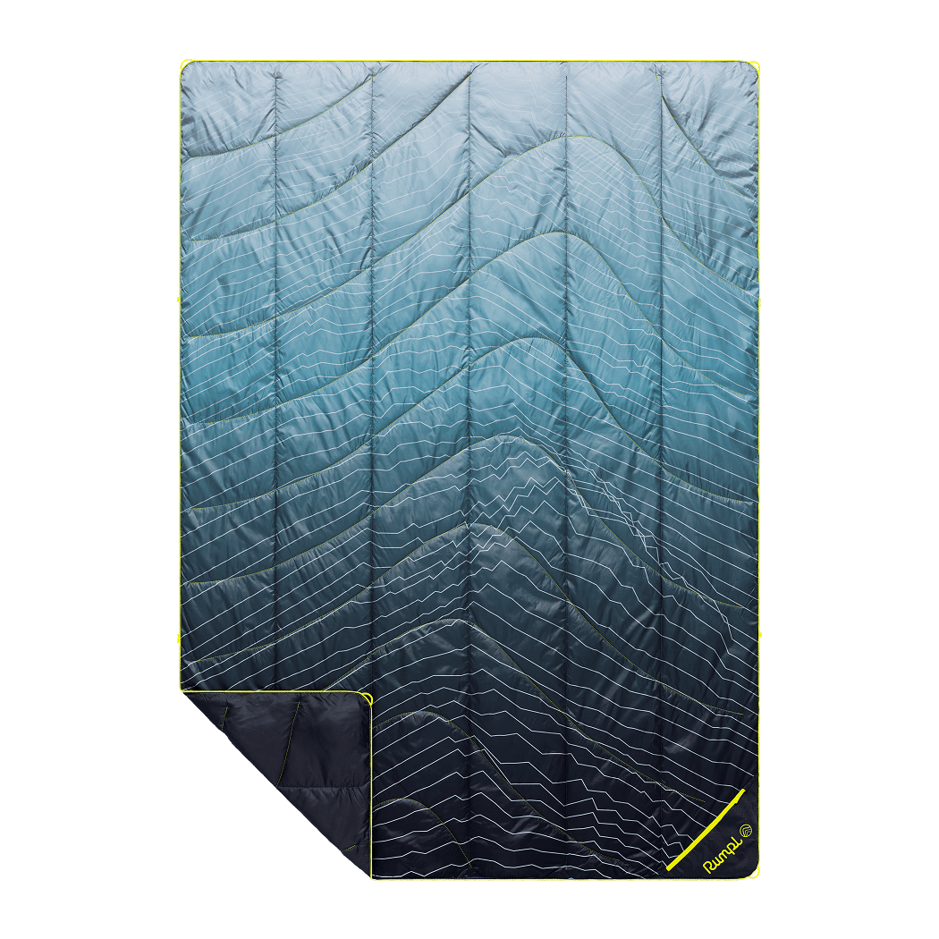 Backcountry Puffy Blanket - Moraine Mist | Rumpl Blankets For
