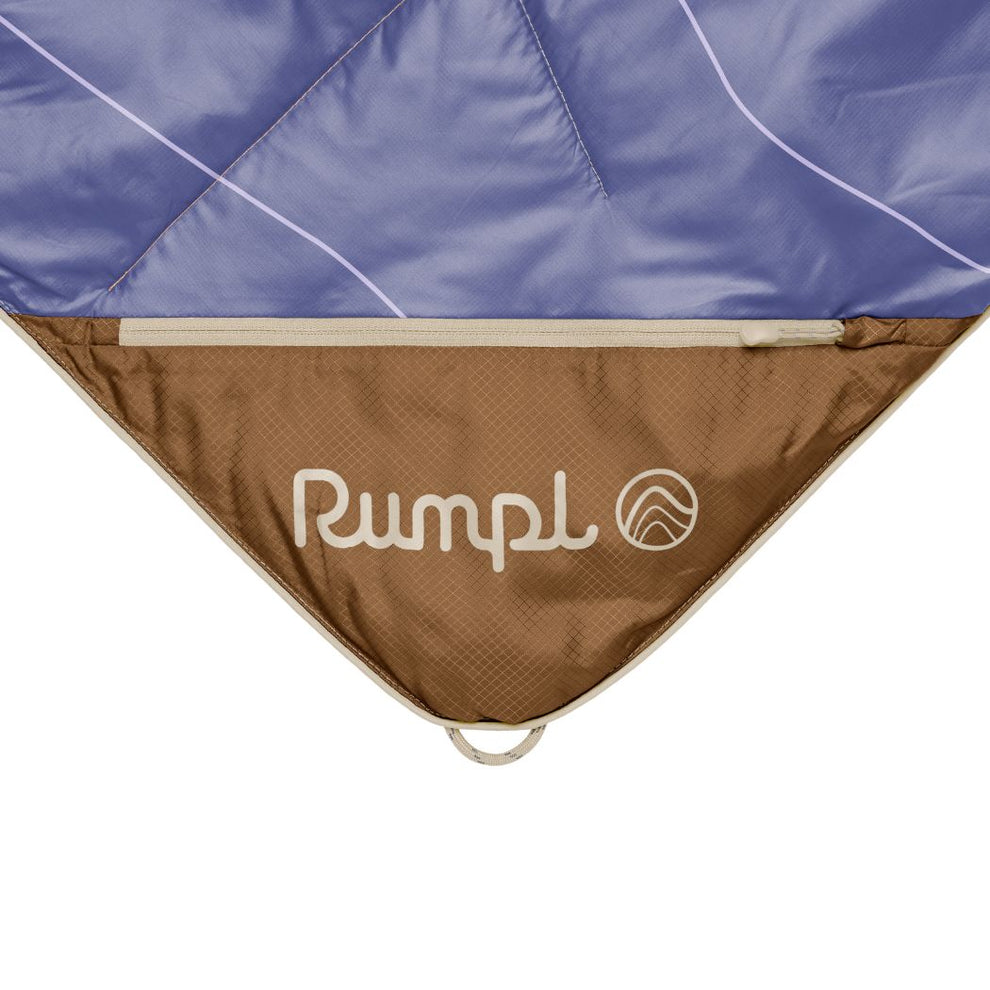 Rumpl Backcountry Puffy Blanket - Trace Valley Marionberry Backcountry Puffy Blanket - Trace Valley Marionberry | Rumpl Blankets For Everywhere Printed Backcountry Puffy
