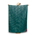 Rumpl Backcountry Puffy Blanket - Trace Valley Moss Backcountry Puffy Blanket - Trace Valley Moss | Rumpl Blankets For Everywhere Printed Backcountry Puffy