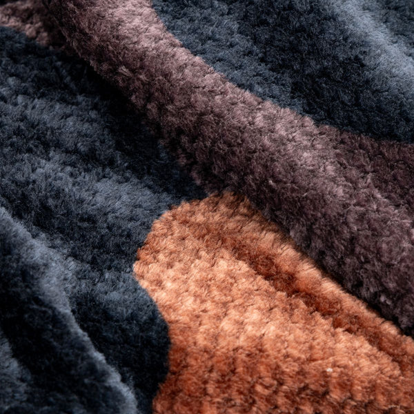 Rumpl Fleece Puffy Blanket - Puzzled Black Fleece Puffy Blanket - Puzzled Black | Rumpl Blankets For Everywhere Printed Fleece Puffy