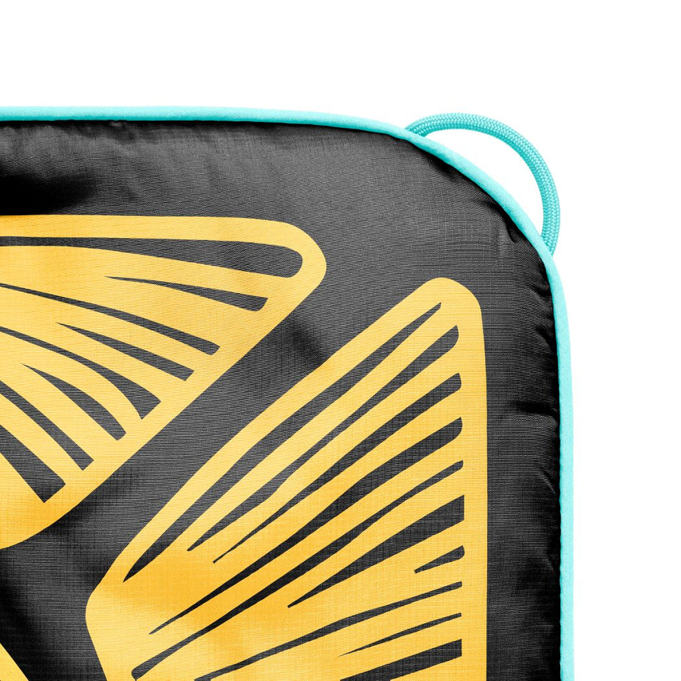 Rumpl Fleece Puffy Blanket - Rae Lang - Protect The Porkies Fleece Puffy Blanket - Protect The Porkies | Rumpl Blankets For Everywhere Printed Fleece Puffy