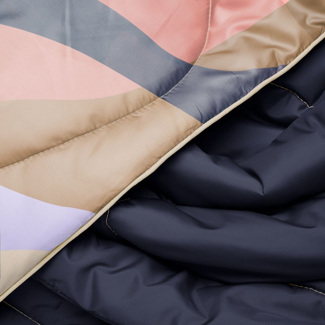 Rumpl Fleece Puffy Blanket - Valley Dawn Fleece Puffy Blanket - Valley Dawn | Rumpl Blankets For Everywhere Printed Fleece Puffy