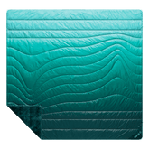 Rumpl Fleece Puffy 2 Person Blanket - Jade Fade Fleece Puffy 2 Person Blanket - Jade Fade | Rumpl Blankets For Everywhere Printed Fleece Puffy