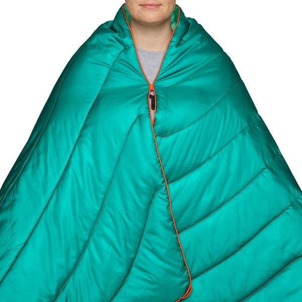 Rumpl Original Puffy Blanket - Aqua Outer Banks Original Puffy Blanket - Aqua Outer Banks | Rumpl Blankets For Everywhere Printed Original