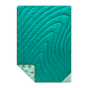 Rumpl Original Puffy Blanket - Aqua Outer Banks Original Puffy Blanket - Aqua Outer Banks | Rumpl Blankets For Everywhere Printed Original