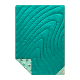 Rumpl Original Puffy Blanket - Aqua Outer Banks Original Puffy Blanket - Aqua Outer Banks | Rumpl Blankets For Everywhere Printed Original